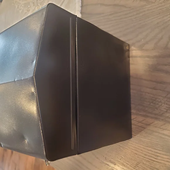 Sleek Black Metal Toolbox